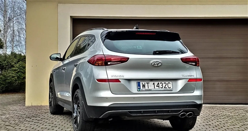 Hyundai Tucson cena 119900 przebieg: 22000, rok produkcji 2020 z Wieliczka małe 781